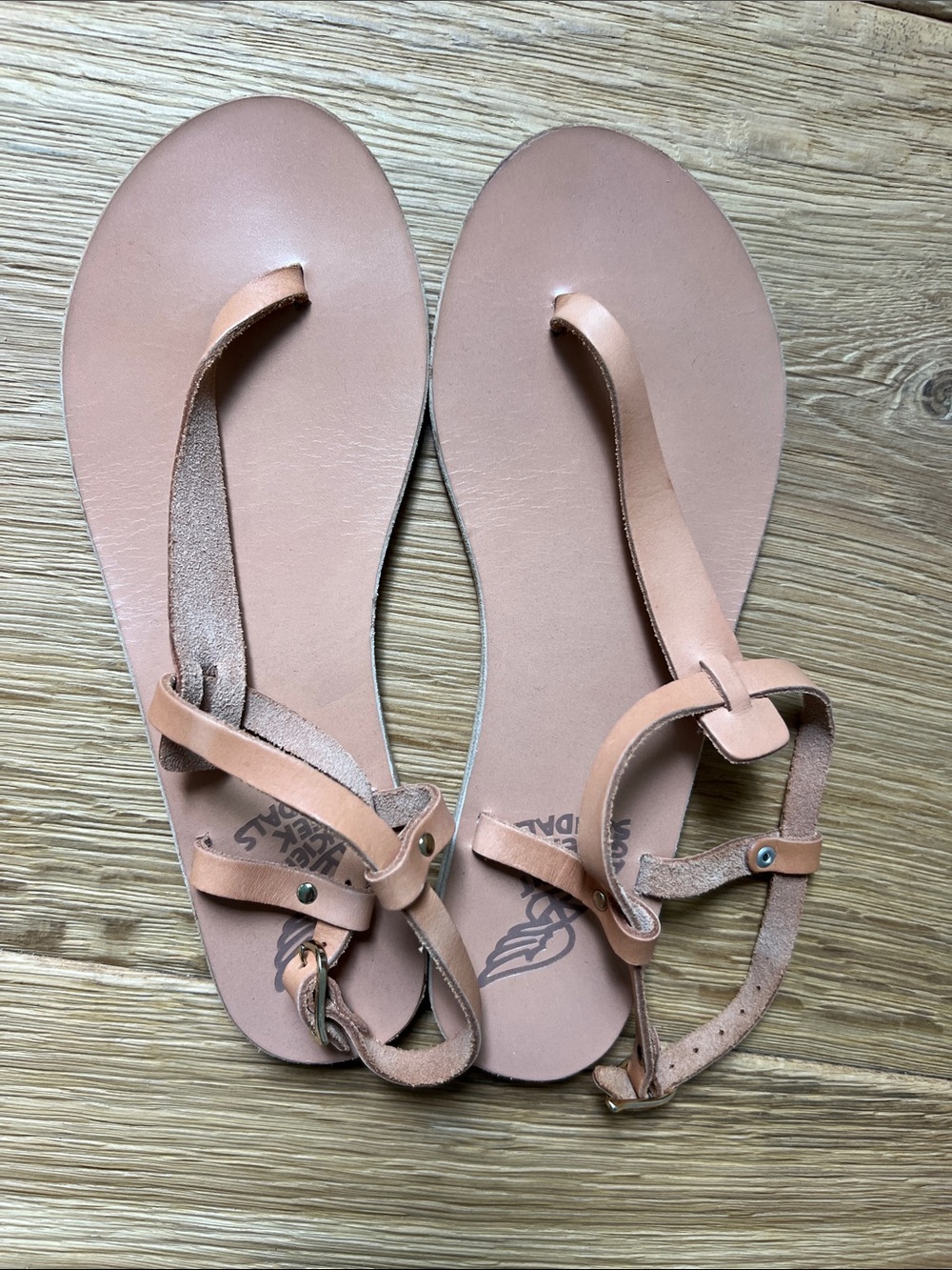 Ancient Greeks Lito Sandals in Nude
